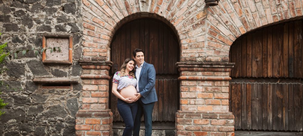 Sesión de embarazo en la Ciudad de México