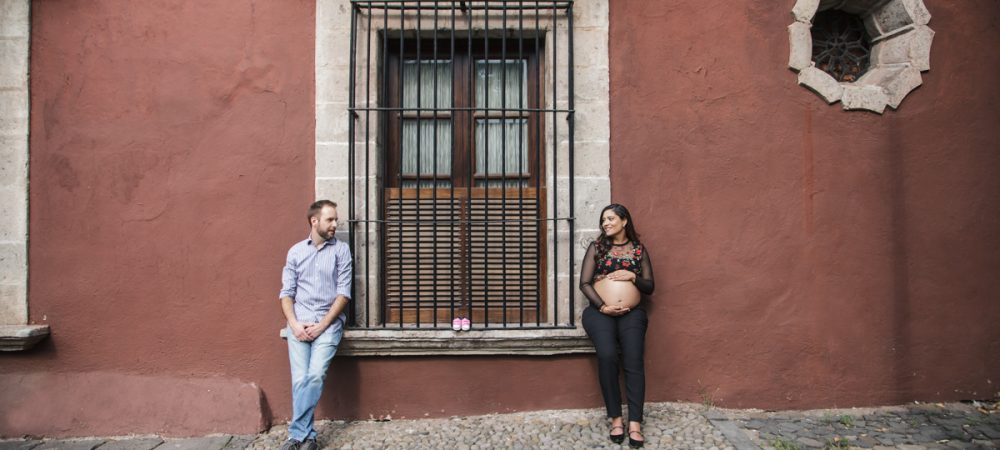 Sesión fotográfica de maternidad en Ciudad de México