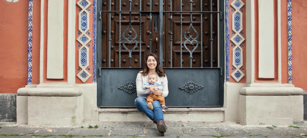 Sesión familiar Ciudad de México. Retratos de bebé