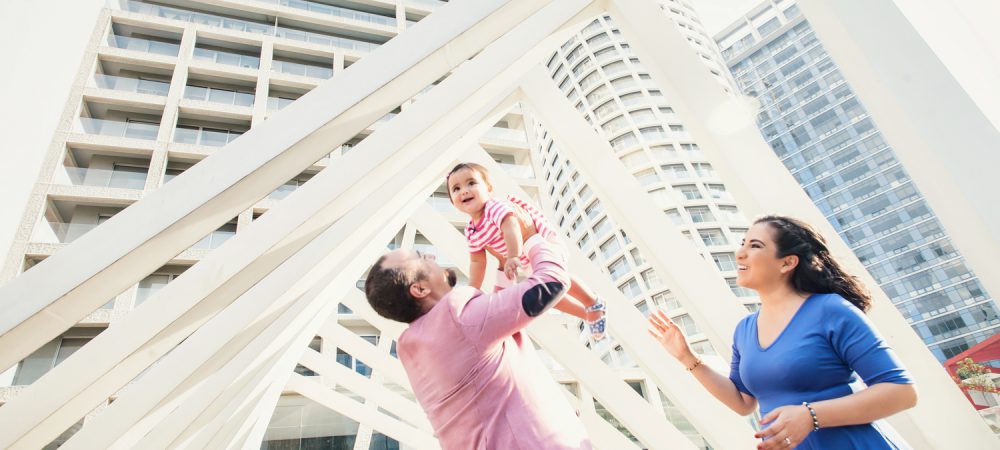 Sesión fotográfica bebé Santa Fé CDMX