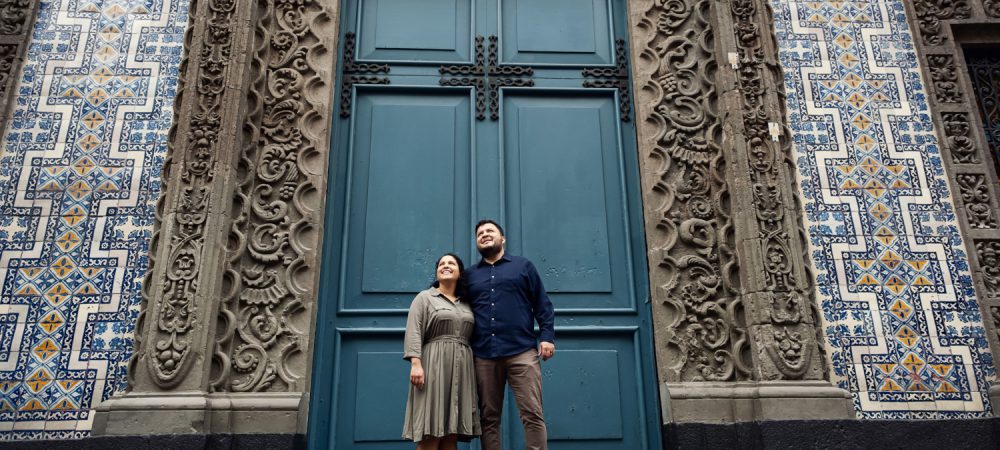 Downtown Mexico City, Anniversary Photo Shoot